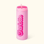 Gobelet Coloré Personnalisé avec Nom en Style Fille de Rose 450ml avec Paille Cadeau de Mariage pour Amie