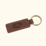 Porte-clés en Cuir PU Personnalisé avec Nom et Oreilles de Chien ou Chat Gravés Cadeau d'Anniversaire Noël pour Amoureux des Animaux de Compagnie
