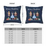 Personalizada Ballet Chica Ratón Príncipe Cascanueces Funda Almohada Regalo de Navidad Decoración del Hogar para la Familia Amigo 8