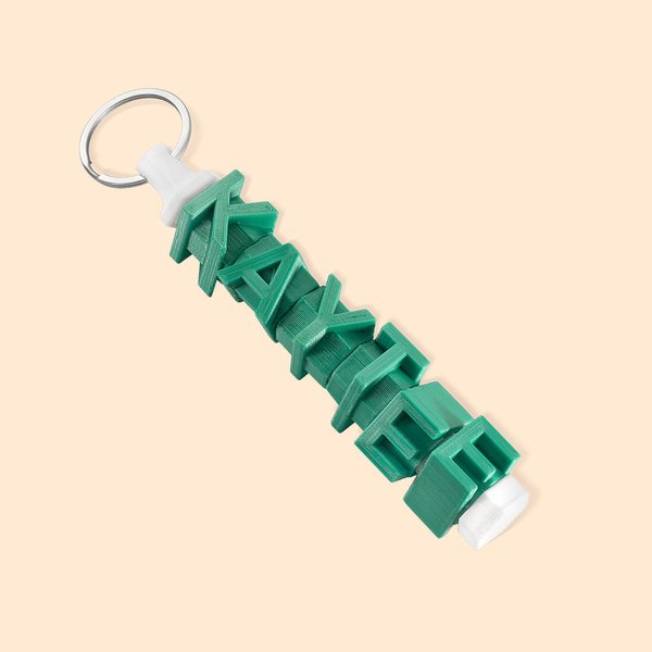 Personalised Fidget Spinner Keychain with Name Anxiety Relief Desk Toy Birthday Christmas Gift for Kids Teens  Friends ADHD