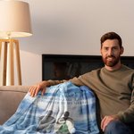Personalizzato In Loving Memory Of Those Who Are Forever In My Heart Coperta morbida con nomi Regalo commemorativo di Natale per la famiglia