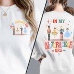 Personalisierte In meinem Nussknacker Ära Weihnachten Mama T-shirt Sweatshirt Hoodie Weihnachten Muttertag Geschenk für Oma