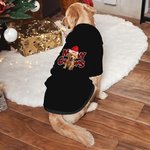 Gepersonaliseerde Meowy Kerst Hoodie Huisdier met Kerstmuts Unisex Pullover Verjaardag Kerstcadeau voor Hond Kat Liefhebber