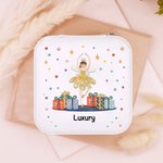 Gepersonaliseerde Notenkraker Muis Prins Ballet Girl Patroon Sieraden Box Kerst Verjaardag Bruiloft Gift voor haar