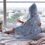 Coperta fotografica personalizzata con nome, regalo di compleanno, Natale e commemorazione per chi ama gli animali.