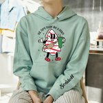 Personalizzato Out Here Lookin Like A Snack T-shirt Albero di Natale Torta Felpa con cappuccio Festa di Natale Divertente Costume Regalo di Natale per