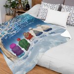 Personalizzato In Loving Memory Of Those Who Are Forever In My Heart Blanket Memorial Sympathy Gift per la famiglia
