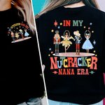 Personalisierte In meinem Nussknacker Ära Weihnachten Mama T-shirt Sweatshirt Hoodie Weihnachten Muttertag Geschenk für Oma