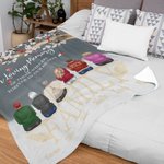 Personalizzato In Loving Memory Of Those Who Are Forever In My Heart Coperta morbida Regalo commemorativo di Natale per la famiglia