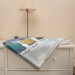 Personalisierte Your Wings Were Ready But My Heart Was Not Soft Blanket Memorial Geschenk für Familie
