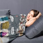 Coperta morbida personalizzata I Miss You I Am Always With You Regalo commemorativo di Natale per la famiglia
