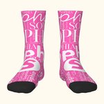 Personalized Colourful Children Socks Crew Socks Soft Comfort Socks with Name Birthday Children's Day Christmas Gift for Kids