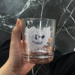 Bicchiere da whisky personalizzato con foto di famiglia Regalo di Natale per la festa del papà per gli uomini Marito Amico