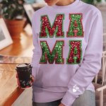 Spersonalizowana bluza Mama Koszulka z kapturem z imionami dzieci Boże Narodzenie Dzień Matki Prezent urodzinowy dla kobiety