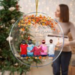 Personalizado El amor entre una madre y sus hijos es para siempre Adorno acrílico Regalo de cumpleaños para niños Familia