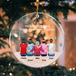 Ornamento acrílico personalizado El amor entre una madre y sus hijos no conoce distancias Regalos de Navidad para mamá el Día de la Madre