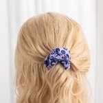 Personalizzato grande occhio maligno Nazar nome capelli artiglio clip con 1 pezzo capelli cravatte set antiscivolo capelli accessorio regalo per le donne
