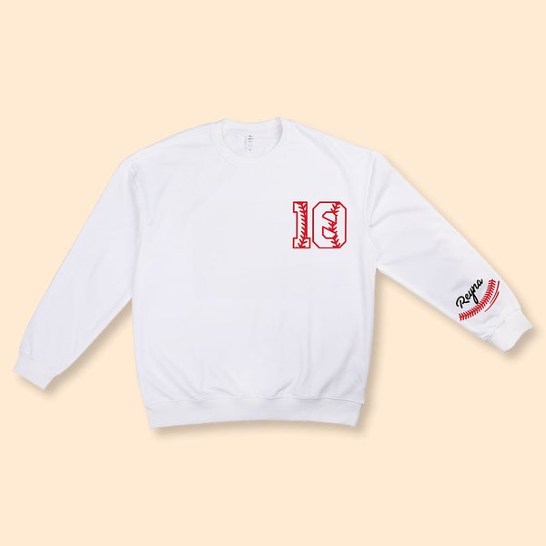 Maglia da baseball personalizzata con nome e numero Regalo di compleanno per gli amanti del baseball