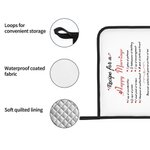 Receta personalizada para un matrimonio feliz Aislamiento Potholder Juego de 2 con nombre Cocina Decoración Navidad Boda Regalo para Pareja Familia