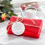 Personlig jultomte ren design bokpräglare handhållen präglare präglingsstämpel med namn julklapp för bokälskare familj