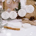 Personlig jultomte ren design bokpräglare handhållen präglare präglingsstämpel med namn julklapp för bokälskare familj