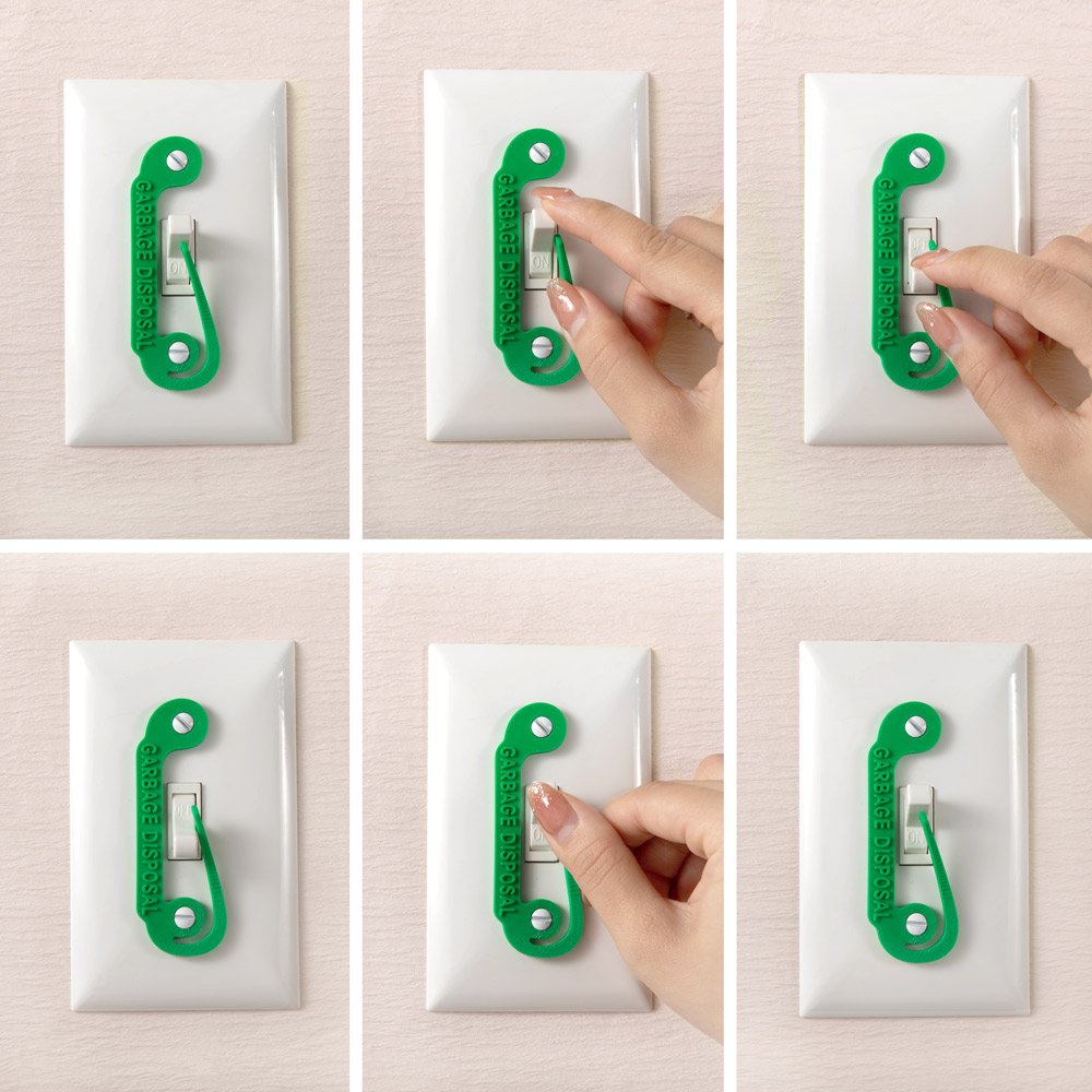 Personalisierte 3D-Druck Lichtschalter Sperre 2pcs Switch Protector Label Passt die meisten Schalter Home Office Essential