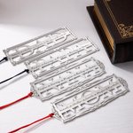 Marque-page personnalisé avec pompons pour les passionnés de lecture Cadeau d'anniversaire et de Noël pour les parents, les grands-parents et les amou