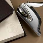 Timbro a secco personalizzato per libri a tema animale con nome Regalo di Natale e compleanno per gli amanti dei libri Club del libro