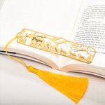 Segnalibro personalizzato della famiglia di mamma orso con nome e nappina Appassionato di lettura Regalo di Natale essenziale per la famiglia che ama 