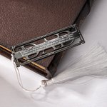 Marque-page personnalisé avec pompons pour les passionnés de lecture Cadeau d'anniversaire et de Noël pour les parents, les grands-parents et les amou