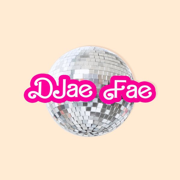 Autocollant pour Boule de Disco Personnalisé avec Nom Étiquette Style Rose Résistante à l'Eau Cadeau Anniversaire Noël pour Ami