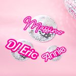 Autocollant pour Boule de Disco Personnalisé avec Nom Étiquette Style Rose Résistante à l'Eau Cadeau Anniversaire Noël pour Ami