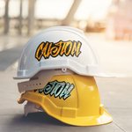 Personalised Set of 2 Waterproof Helmet Decal Helmet Sticker Label Christmas Birthday Gift for Motorbike Lover