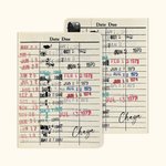 Gepersonaliseerde Retro Bibliotheek Datum Verschuldigd Kaart Ontwerp Hoesje voor iPad met Potloodhouder Verjaardagscadeaus voor Boekenliefhebbers Leze