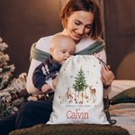 Entrega Especial Personalizada Paquete de Correa de Cordón con Diseño de Árbol de Navidad y Nombre Regalo de Navidad para un Amigo de la Familia