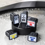 Embout de Crosse de Hockey Personnalisé avec Nom Numéro Imprimé en 3D Taille JR & SR Cadeau d'Anniversaire Noël Accessoire pour Joueur de Hockey