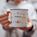Casse-Noisette Mouse Prince Ballet Girl Mug 11oz Enamel Mug Birthday Children's Day Gift for Kids