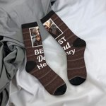 Calcetines personalizados Best Dad Ever Photo Crew Socks Soft Comfort Breathable Christmas Birthday Gift for Dad Grandpa