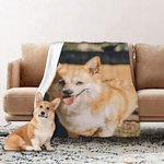 Personalised Pet Photo Portrait Blanket Photo Keepsake Home Decoration Birthday Christmas Memorial Gift for Family Friend Pet Lover