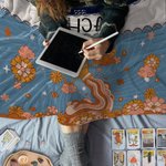 Manta personalizada del zodiaco con nombre Regalo de cumpleaños para los amantes de la astrología