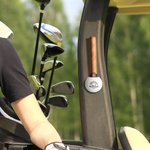 Personalized Magnetic Golf Ball Cigar Holder with Icon or Text Birthday Gift for Golf Lover Cigar Lover
