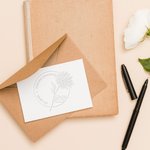 Personalizzato Exlibris nascita fiore libro goffratore mano tenuta timbro goffratura con nome regalo di compleanno per gli amanti del libro famiglia