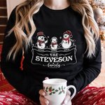 Henkilökohtainen Joulu Perhe Snowman Kid Aikuisten huppari Lovely Matching Outfit Hyvää joulua lahja äiti isä lapset
