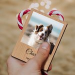 Personalized Wooden Save the Date Photo Magnet with Name Date Home Decoration Birthday Memorial Gift for Family Friend Couple