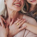 Personalizado Retro Nacimiento Ramo de Flores Anillo de Plata de Ley Joyería Grabada Regalo del Día de la Madre para la Mujer