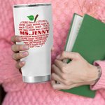 Gobelet 30oz personnalisé avec nom et texte Cadeau de la journée des enseignants pour l'enseignant