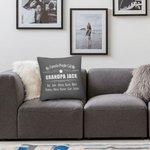 Personalised My Favorite People Call Me Grandpa Throw Pillow Cover Birthday Father's Day Gift for Dad Grandpa