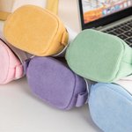 Trousse à Crayons en Toile Personnalisée avec Nom Coloré Cadeau de Rentrée Anniversaire pour les Enfants