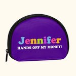 Personalised Colourful Kids Coin Wallet with Name Birthday Children's Day Gift for Boys and Girls