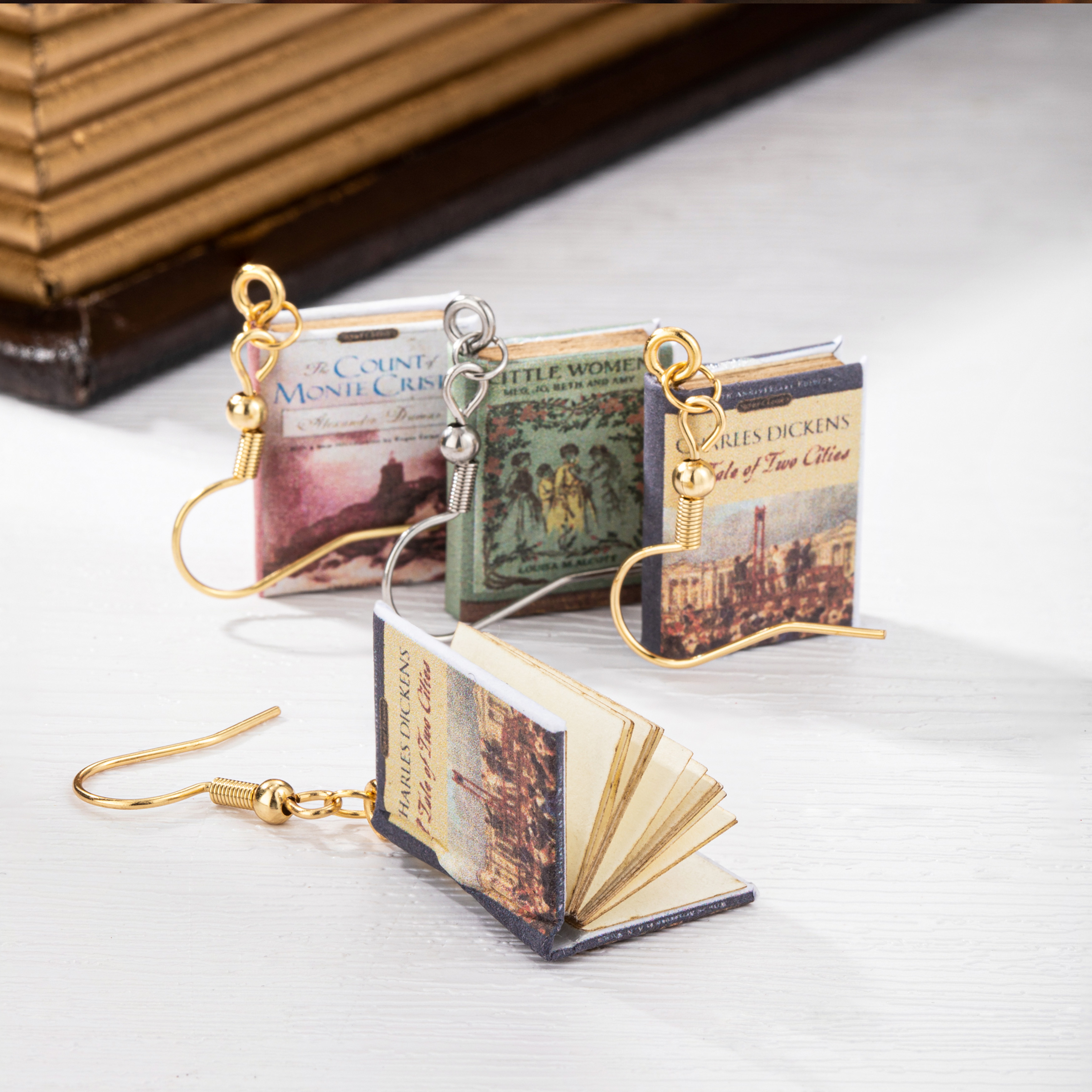 Boucles d'Oreilles Miniatures Personnalisées